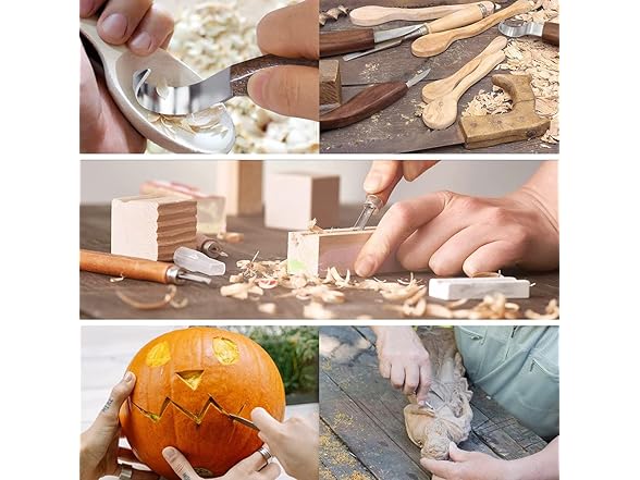 12-piece Wood Carving Set