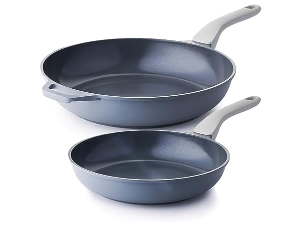 $24.99, Was $49.99, 50% Off! PRICUSIS Nonstick Ceramic Frying Pan Skillet, 10+12 dealfomo