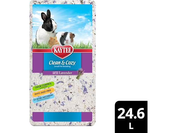 Kaytee Clean & Cozy Lavender Paper Bedding