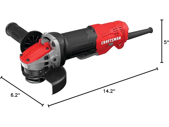 CRAFTSMAN CMEG200 4.5-in 7.5-Amp Angle Grinder