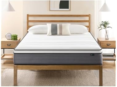$149.99 ZINUS 10" True Support Hybrid King Mattress dealfomo