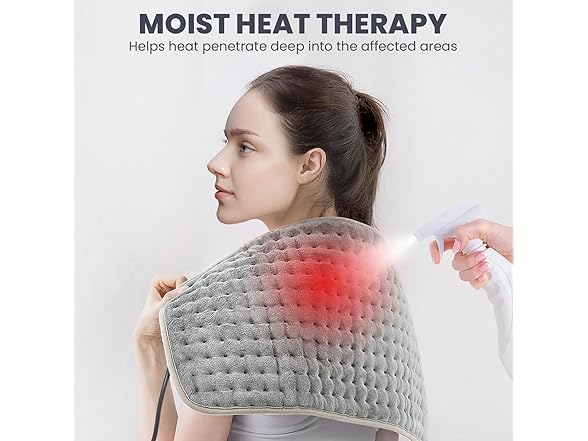 Jubeoyey Heating Pad - Electric Heating Pad for B