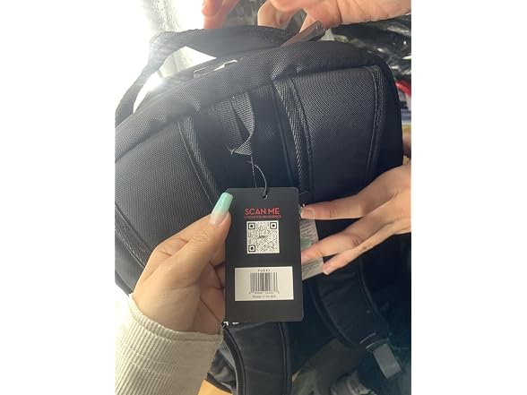 Tucci Italy T0566-17.7in-BLK TUCCI Italy-CITY RIDER BACKPACK