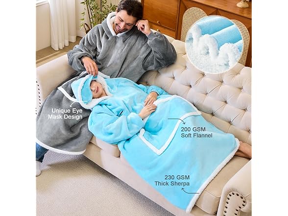 IFNOW Wearable Blanket Hoodie
