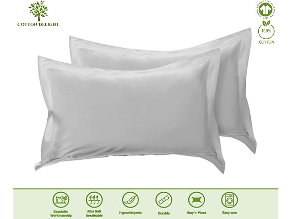 Cotton Delight King Pillow Shams