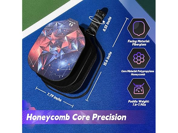 Pickleball Paddles Set of 2 MX-79