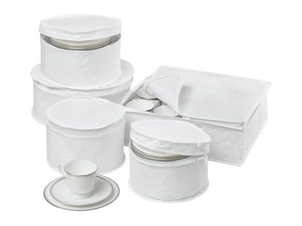 Honey-Can-Do Dinnerware Storage Containers Set