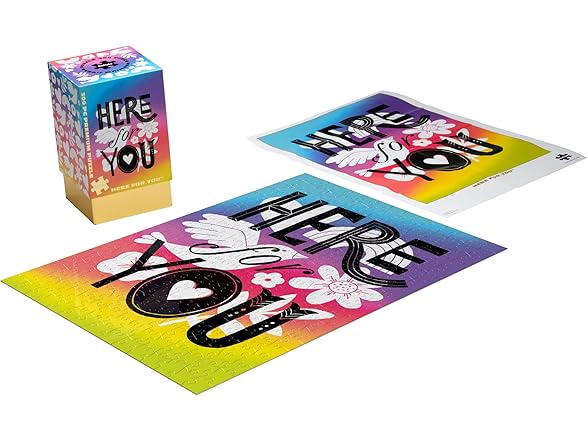 Gold - Here for You - 300 Large Piece Jigsaw Puzzle