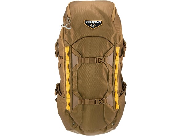 TENZING 2300 Whitetail Day Pack, Buckskin Tan | Rugged Durable Camo Hunting Backpack with 4 Compartments & 13 Organizational Pockets, Hydration Bladder Compatible