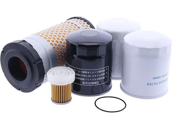 JZGRDN Filter Kit Compatible with Kubota B26 (HST)