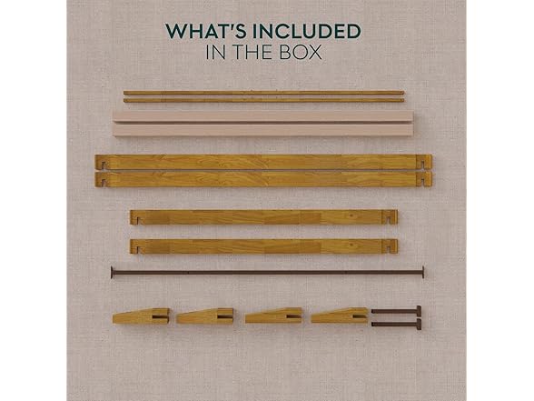 Bme Chalipa 14” Queen Bed Frame