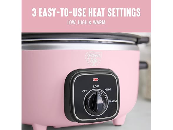 GreenLife 3.5QT Slow Cooker
