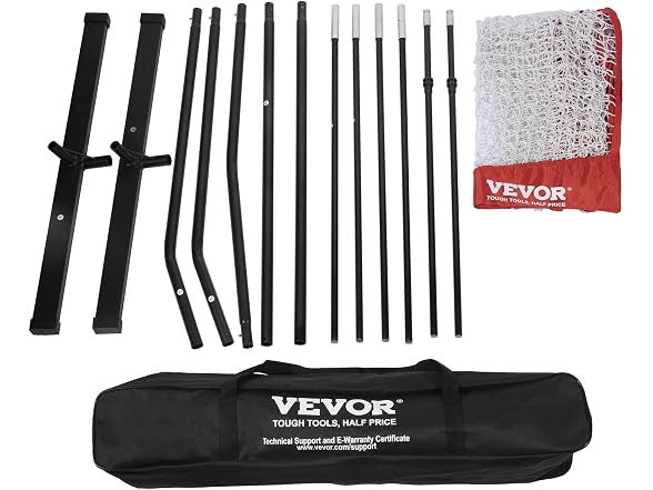 Freestanding Volleyball Training Net for Indoor