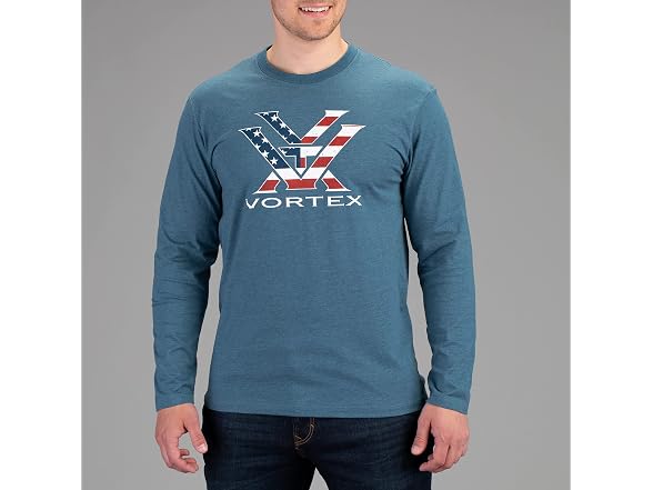 Vortex Men (M) Stars Men's Long Sleeve Shirts