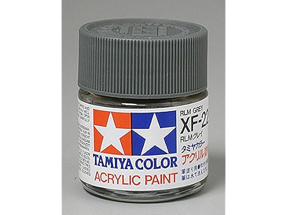 Tamiya Large Acrylic Paint XF-22 RLM Grey