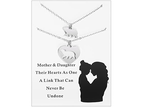 Ankiyabe Mother Daughter Necklace Set