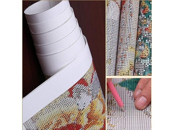 Full Drill Cartoon Girl Bathing Square 