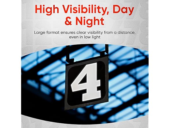 Mailbox Number Stickers 3