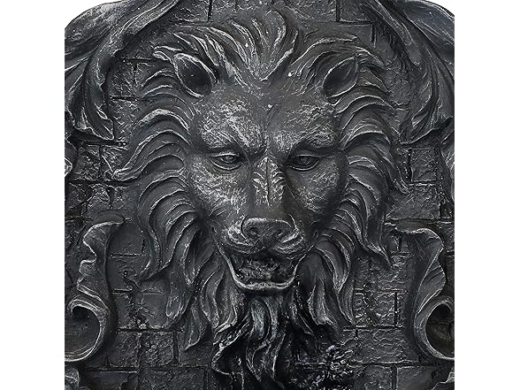 Sunnydaze Stoic Courage Wall Water Fountain