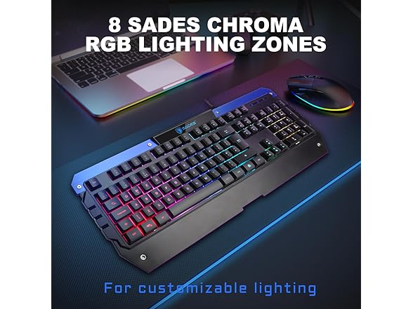 SADES Battle Ram Gaming Keyboard and Mouse
