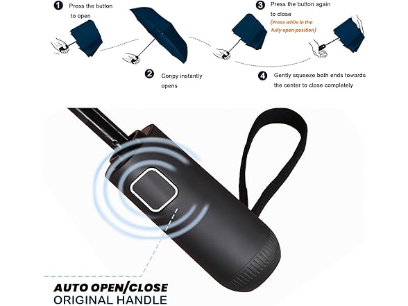 SIEPASA Windproof Travel Umbrella