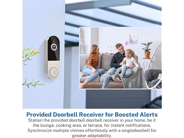 NexoSora Wireless Doorbell Camera