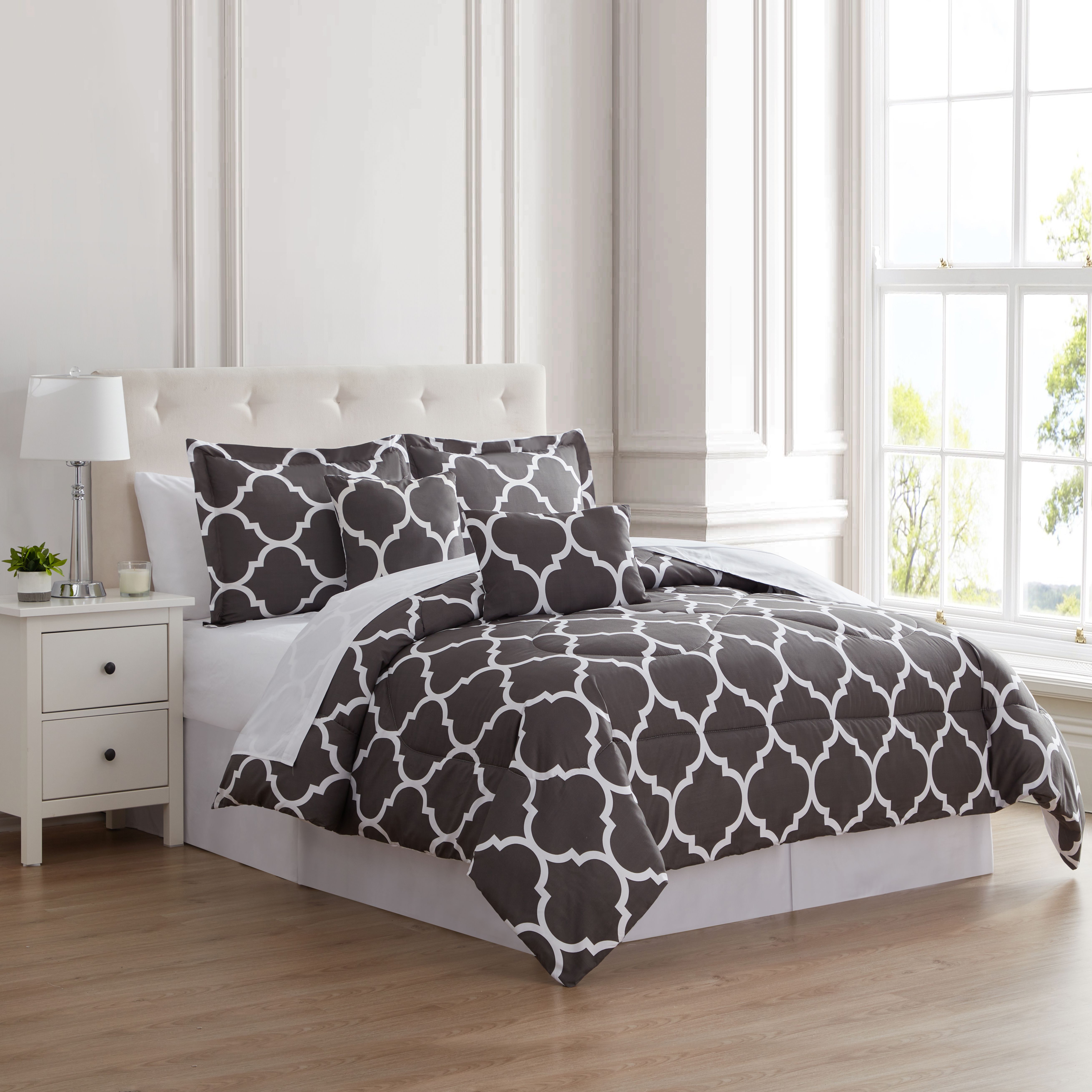 6-Piece Trellis Oversized Comforter Set - Gallery 14