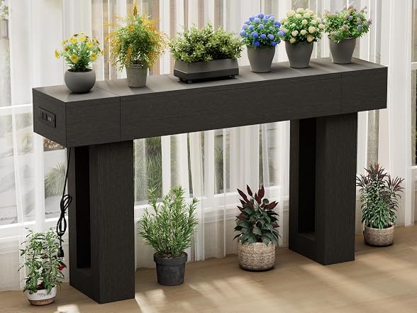 63 Inch Long Console Table