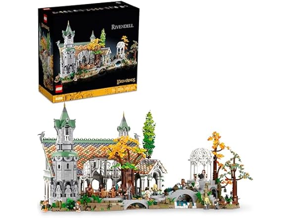 LEGO Icons Rivendell Building Model Kit