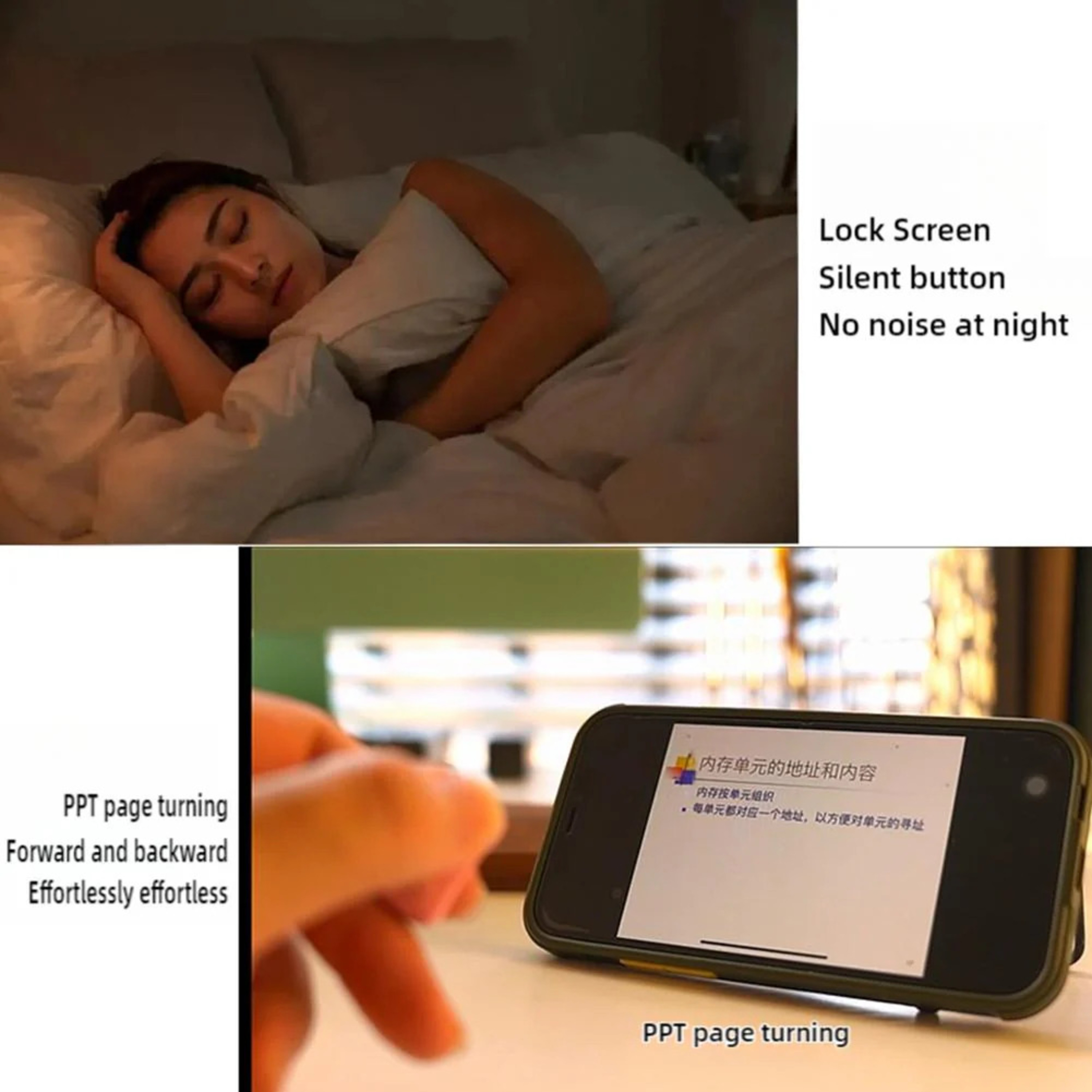 Bluetooth Page Turner Scrolling Ring - Gallery 23