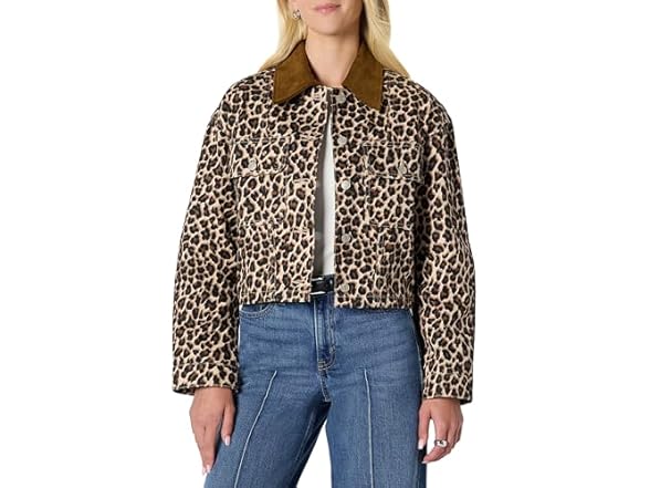 Black Brown Animal Print