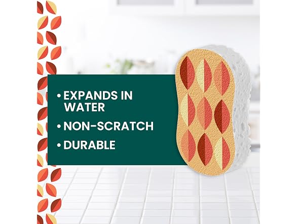 Scotch Brite Harvest 8 Piece Sponge Set