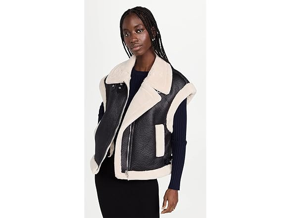 [BLANKNYC] Women's Sherpa Vest (Small-Medium)