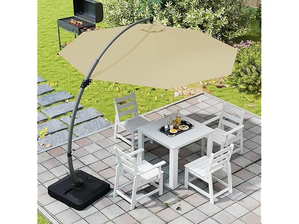 GREENVINES 33.5" Patio-Cantilever-Umbrella-Base