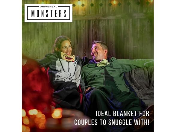 Halloween Wearable Sleeved Throw Blanket