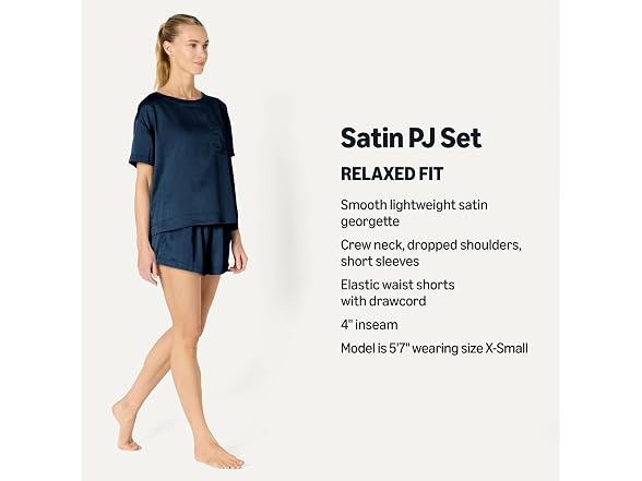 Amazon Essentials Women (L) Short Sleeve Set