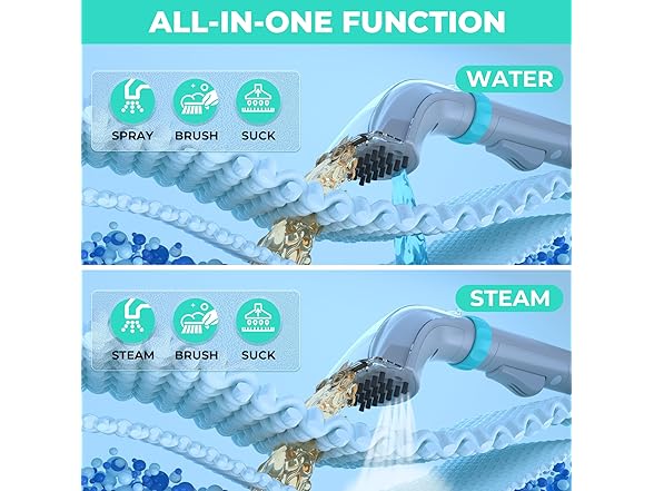 HAUSHOF Steam Portable Carpet Cleaner Cream