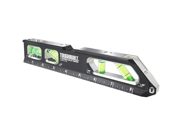 $17.99, Was $36.99, 51% Off! ToughBuilt TB-H2-L-9T-M 9-in Billet Torpedo Level dealfomo