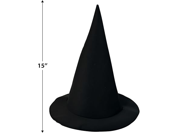 Beistle 2 Count Witch Hat for Halloween