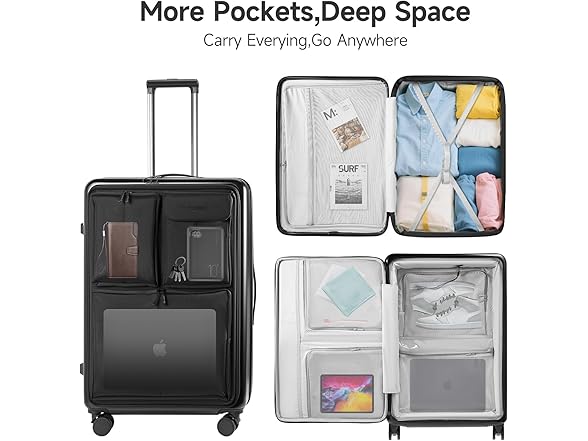 FOGFLY 24 Inch Hardshell Suitcase