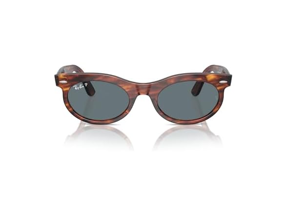 Ray-Ban RB2242F Wayfarer Oval Low Bridge Fit Sunglasses