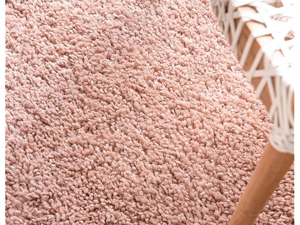 Unique Loom Davos Shag Collection Area Rug, 5' 3" x 8'