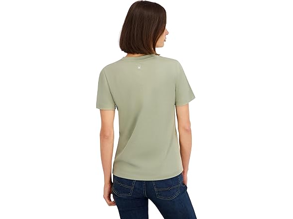 Spyder Womens Floral Wordmark Logo Graphic T-Shirt