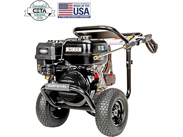 Simpson 4400 PSI Gas Pressure Washer PS60843