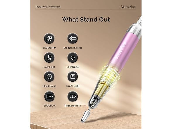 MelodySusie Professional Nail Clip