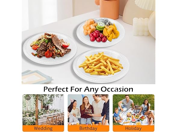 GGYKJSK Disposable Dessert Plates