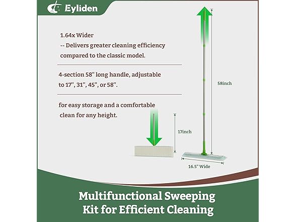Eyliden Large Sweeper Mop