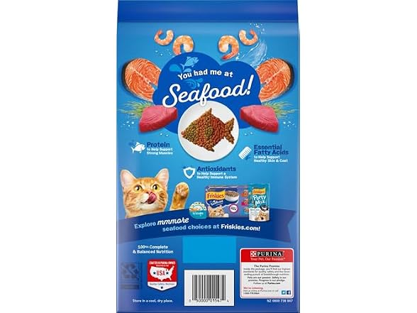 Friskies Cat Food, Ocean Fish Flavor , 50.4 oz