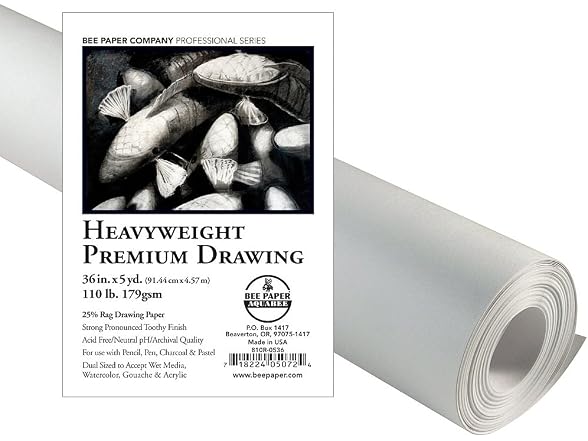 Bee Paper High Rag Roll, 36-In by 5-Yd