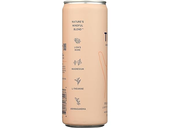 Account Peach Ginger Sparkling Water 